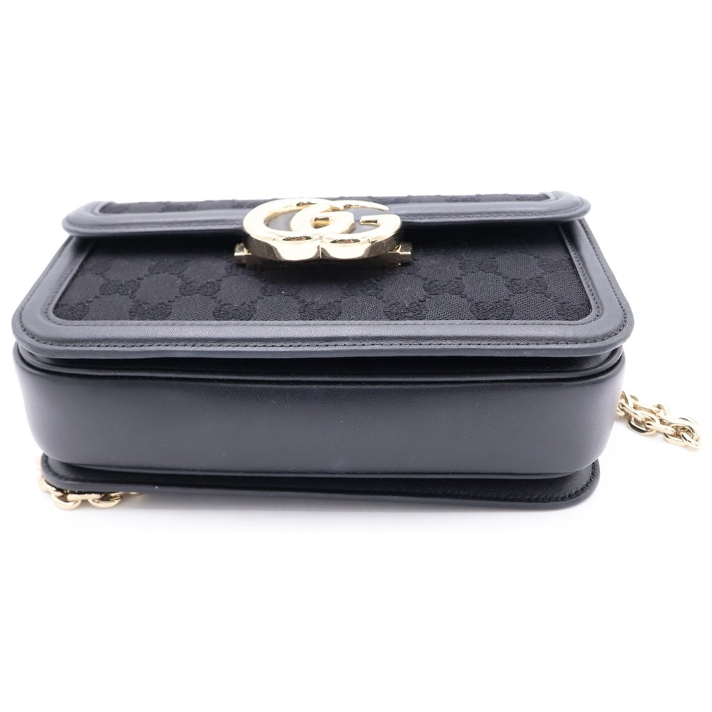 GUCCI(グッチ) GOスモールショルダーバッグ 黒 826761 レディース