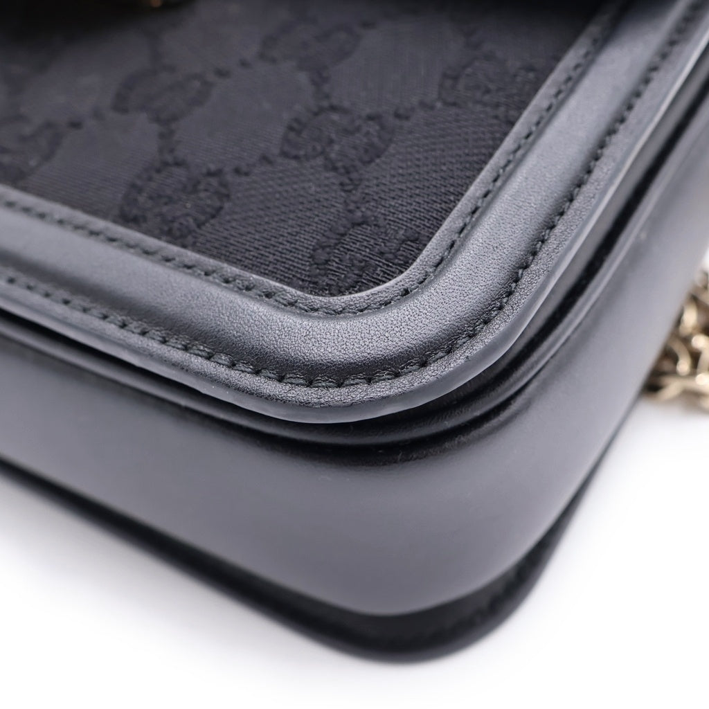 GUCCI(グッチ) GOスモールショルダーバッグ 黒 826761 レディース