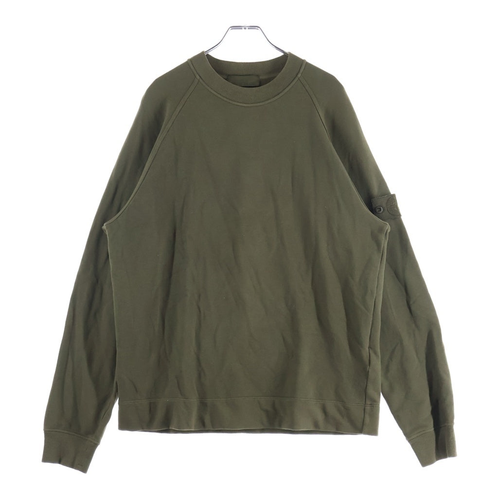 STONE ISLAND(ストーンアイランド) ■ロゴパッチスウェットトレーナー カーキ #M 8115629F7