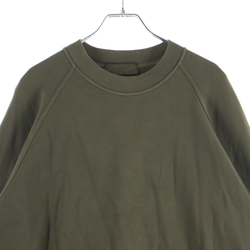 STONE ISLAND(ストーンアイランド) ■ロゴパッチスウェットトレーナー カーキ #M 8115629F7