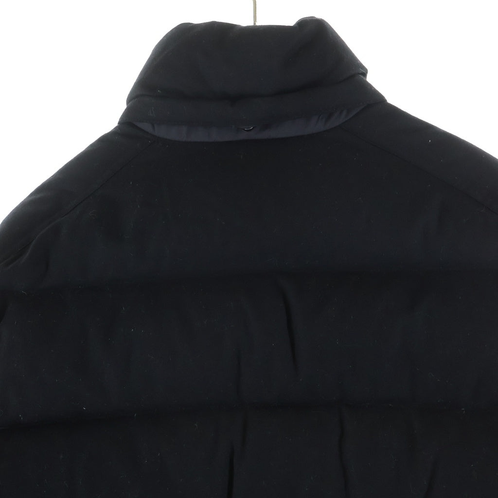 MONCLER(モンクレール) ■17AW MONTGENEVRE モンジュネーブル ウール フーデッド ジップアップ ダウンジャケット ブラック #1 C20914033805