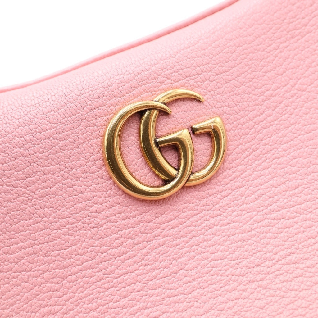 GUCCI(グッチ) アフロディーテ 2WAYハンドバッグ チェーンショルダーバッグ ピンク レザー 731817 ゴールド金具 レディース