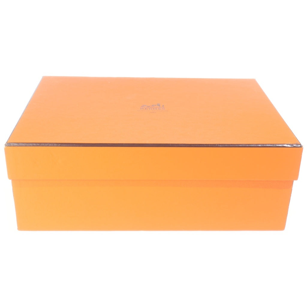 HERMES(エルメス) ロワイヤル レザー シルバー金具 モカシンシューズ ローファー フラットシューズ #39 ホワイト/ベージュ AF181070Z レディース