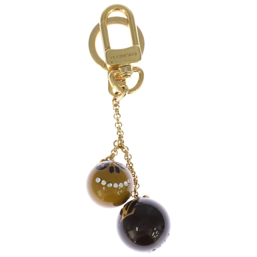 LOUIS VUITTON(ルイヴィトン) ハロウィン キーホルダー バッグチャーム キーホルダー ブラウン×ゴールド M65377 レディース