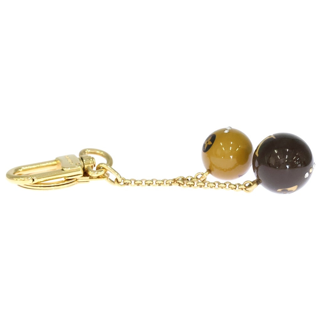 LOUIS VUITTON(ルイヴィトン) ハロウィン キーホルダー バッグチャーム キーホルダー ブラウン×ゴールド M65377 レディース
