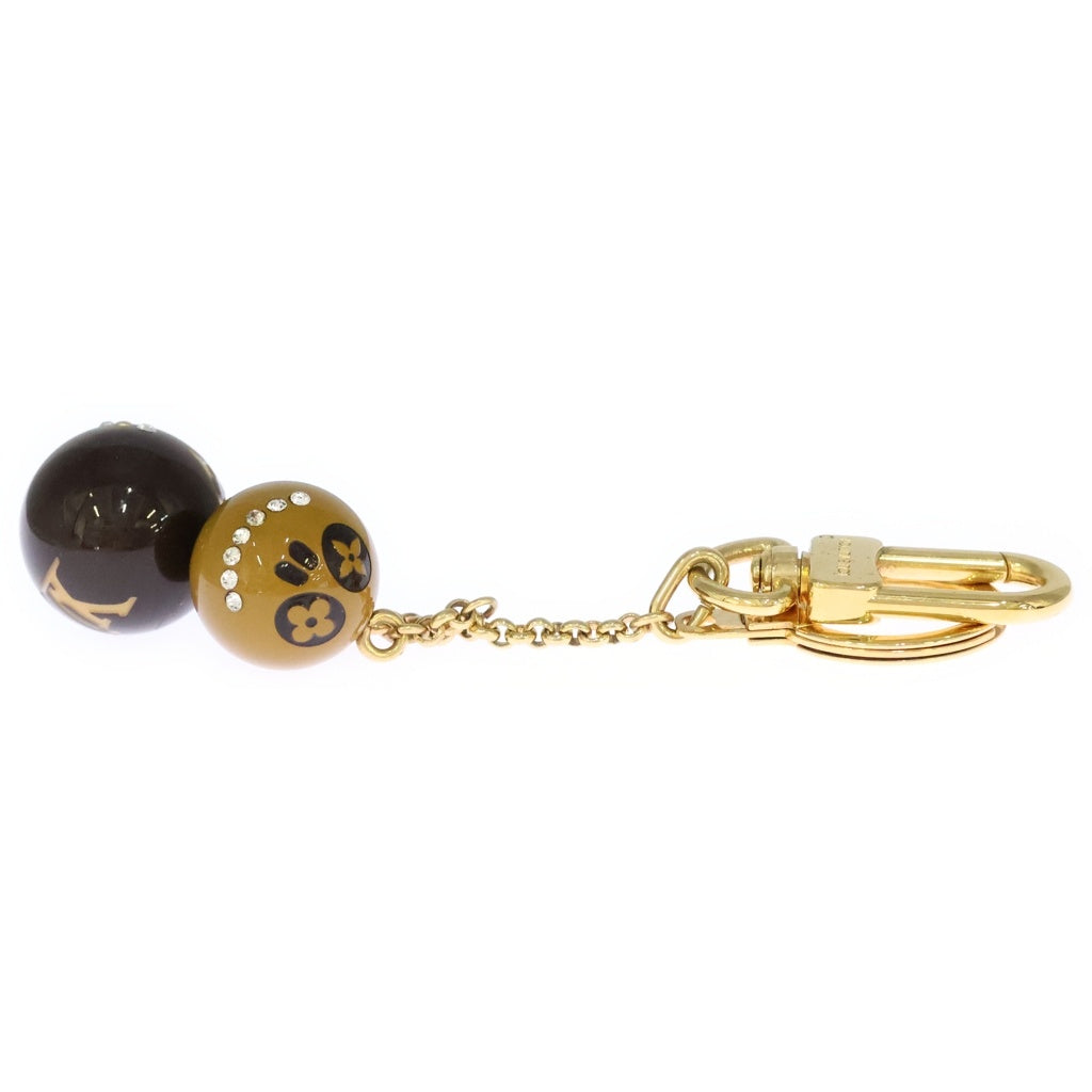 LOUIS VUITTON(ルイヴィトン) ハロウィン キーホルダー バッグチャーム キーホルダー ブラウン×ゴールド M65377 レディース