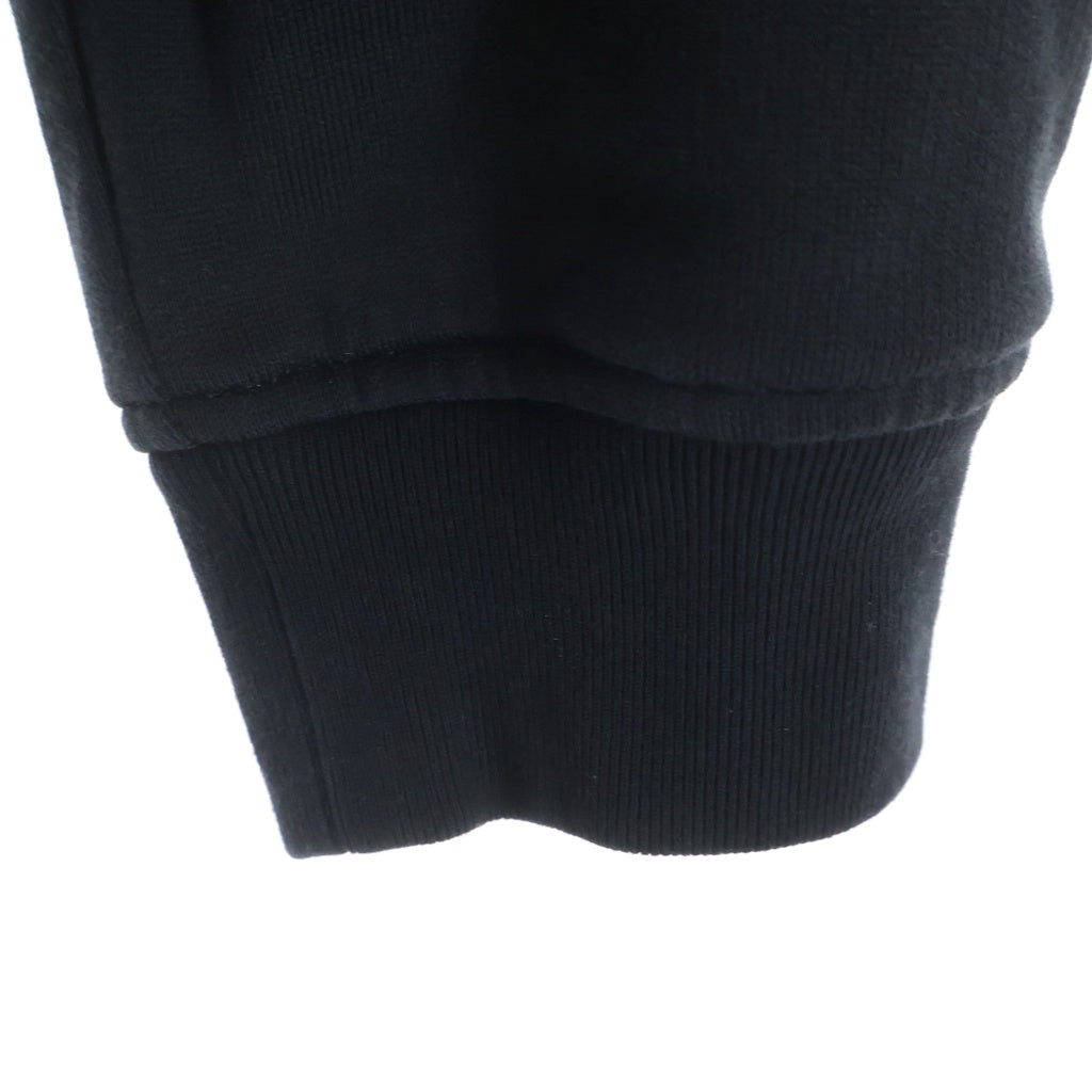 LOUIS VUITTON(ルイヴィトン) 21SS モノグラム サークルカットフーディー パーカー プルオーバー ロゴ コットン ブラック RM211Q RLE HKY43W