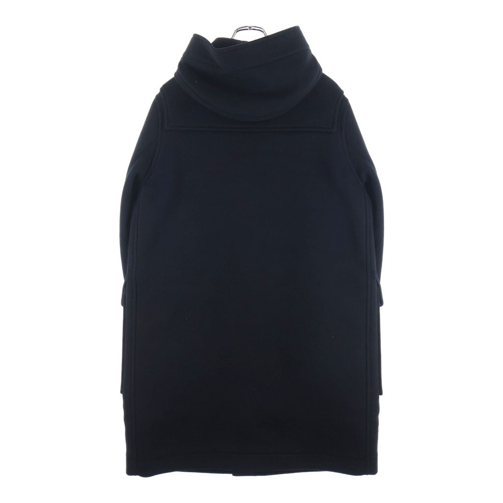 TOM FORD(トムフォード) メルトンウール トグルボタン ダッフル フーテッド ロングジャケット コート ブラック BH042 TFO604