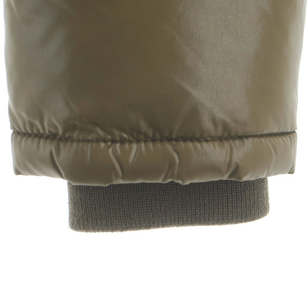 MONCLER(モンクレール) BULGARIE ブルガリファーフーデッド ジップアップ ダウンジャケット ベージュ 41323/91/68950