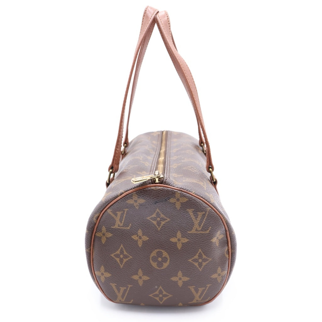 LOUIS VUITTON(ルイヴィトン) モノグラム パピヨン26 PVC レザー ハンドバッグ ブラウン M51366 レディース
