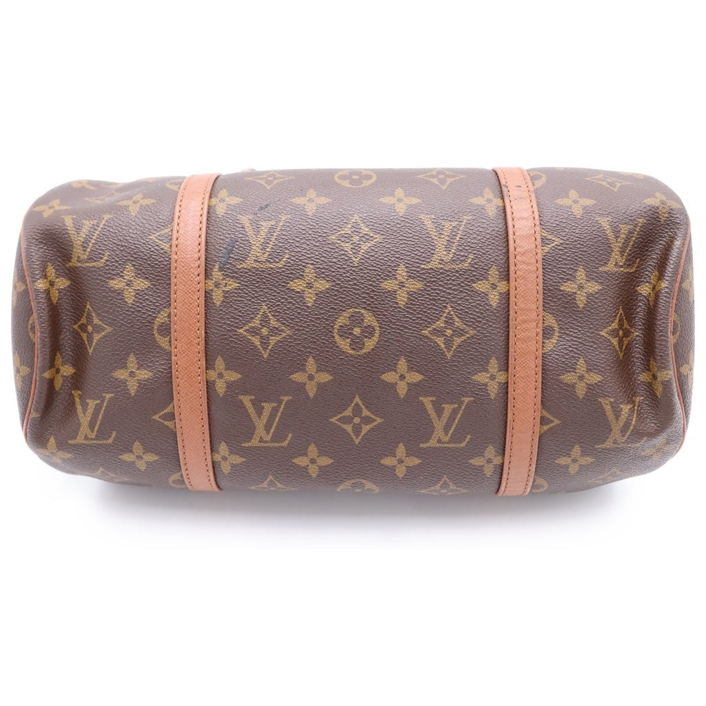 LOUIS VUITTON(ルイヴィトン) モノグラム パピヨン26 PVC レザー ハンドバッグ ブラウン M51366 レディース