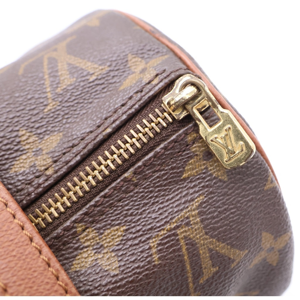 LOUIS VUITTON(ルイヴィトン) モノグラム パピヨン26 PVC レザー ハンドバッグ ブラウン M51366 レディース