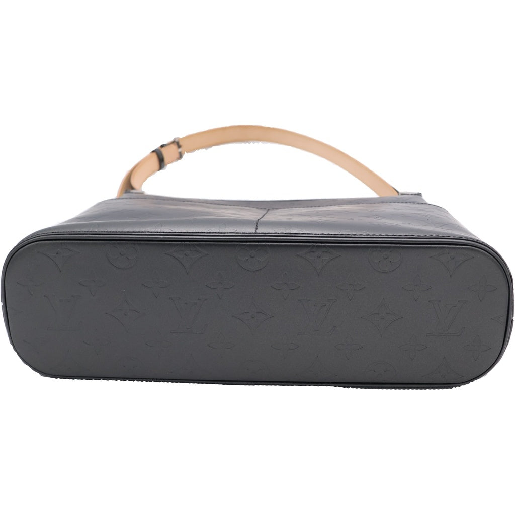 LOUIS VUITTON(ルイヴィトン) モノグラム マット サッター レザー ショルダーバッグ グレー M55165 レディース