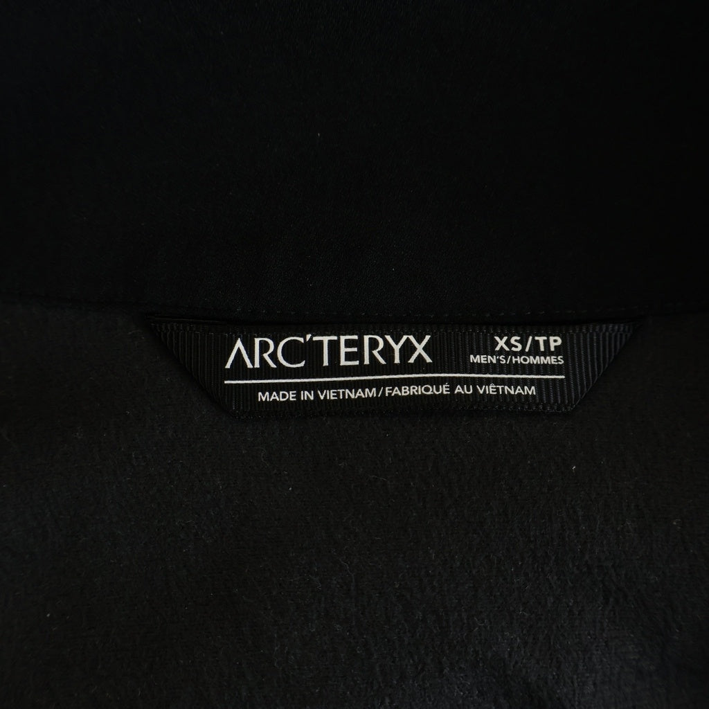 ARC'TERYX(アークテリクス) SOLANO JAKET ソラノ ナイロン ジップアップ ジャケット ブラック
