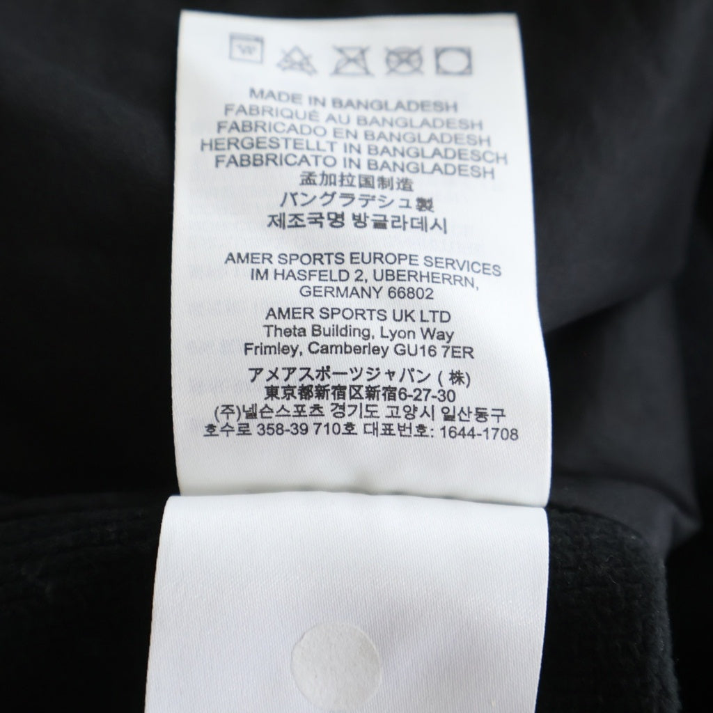 ARC'TERYX(アークテリクス) ATOM JACKET アトムジャケット ジップアップ ナイロンジャケット ブルゾン テック ブラック X000007349