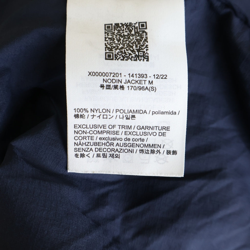 ARC'TERYX(アークテリクス) NODIN JACKET ノディン ナイロン ジップアップ ジャケット ネイビー X000007201