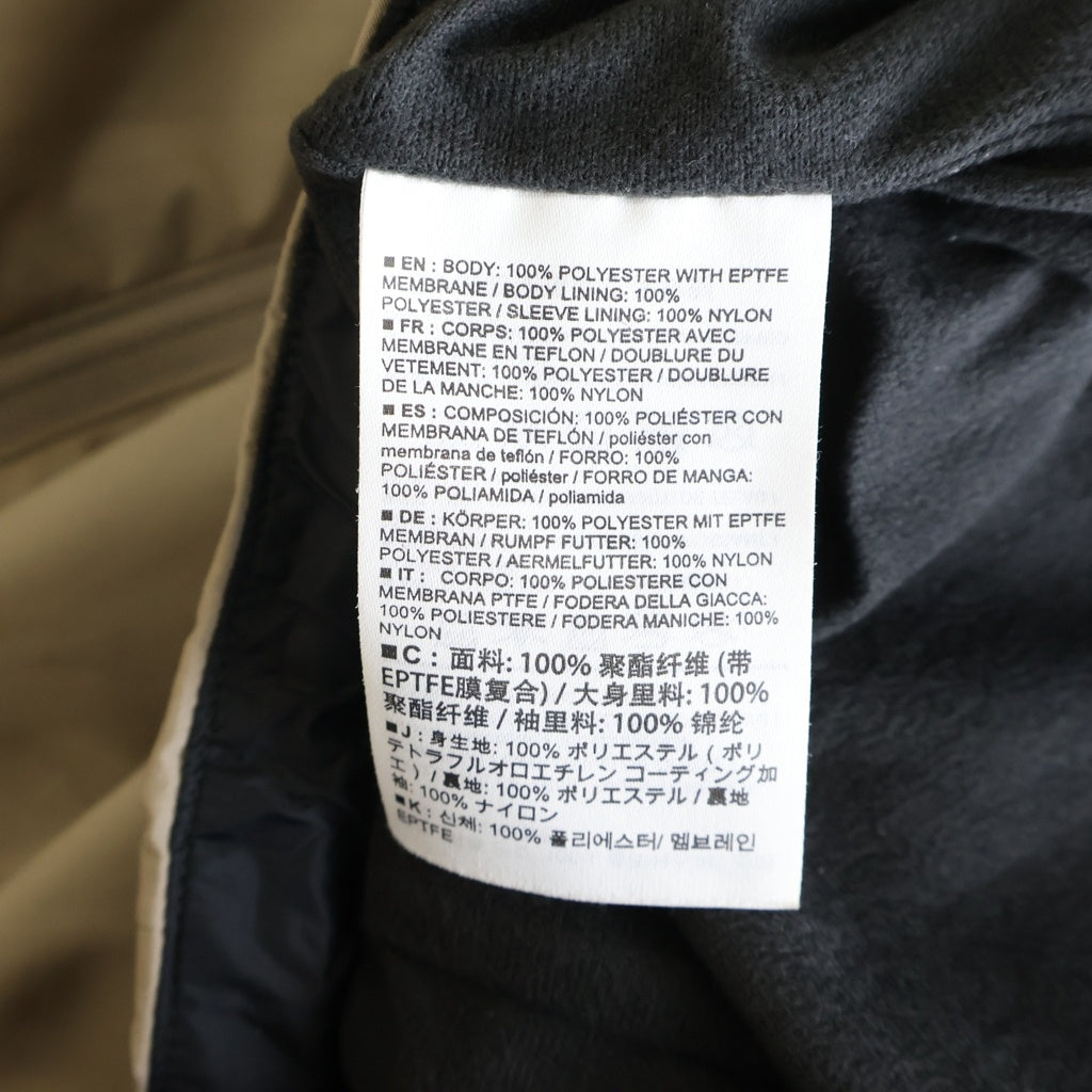 ARC'TERYX(アークテリクス) SOLANO JACKET ソラノ ジップアップ ジャケット ベージュ