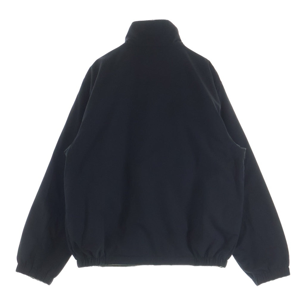 CARHARTT(カーハート) リバーシブル ワッペンロゴ フリース ナイロン ジップアップ ジャケット カーキ/ブラック