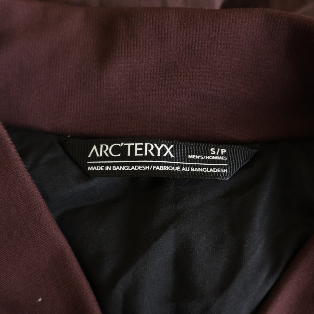 ARC'TERYX(アークテリクス) SETON JACKET セトン ナイロン 中綿 ジップアップ ジャケット ブルゾン ボルドー 21736