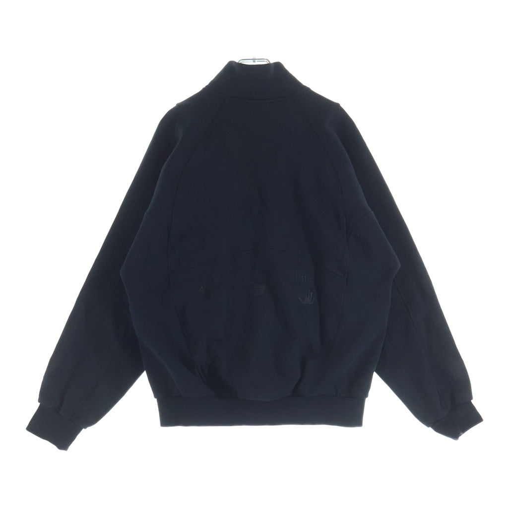 OFF-WHITE(オフホワイト) Nike×Off-White Mockneck Track Jacket コットン×ポリエステル モックネック トラックジャケット ジップスウェット #M ブラック DV4452-010