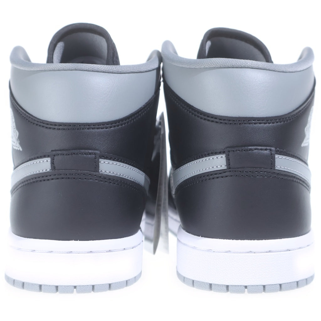 NIKE(ナイキ) WMNS AIR JORDAN 1 MID SHADOW ウィメンズ エアジョーダン ミッドカットスニーカー シャドウ US9/26cm ブラック/グレー BQ6472-007