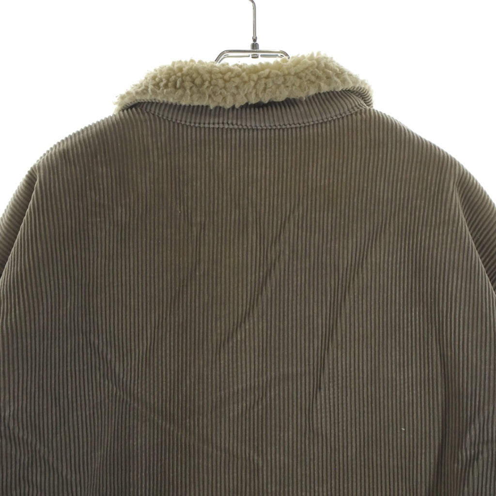 STUSSY(ステューシー) 90s 紺タグ 内ボア コーデュロイジャケット ベージュ #M