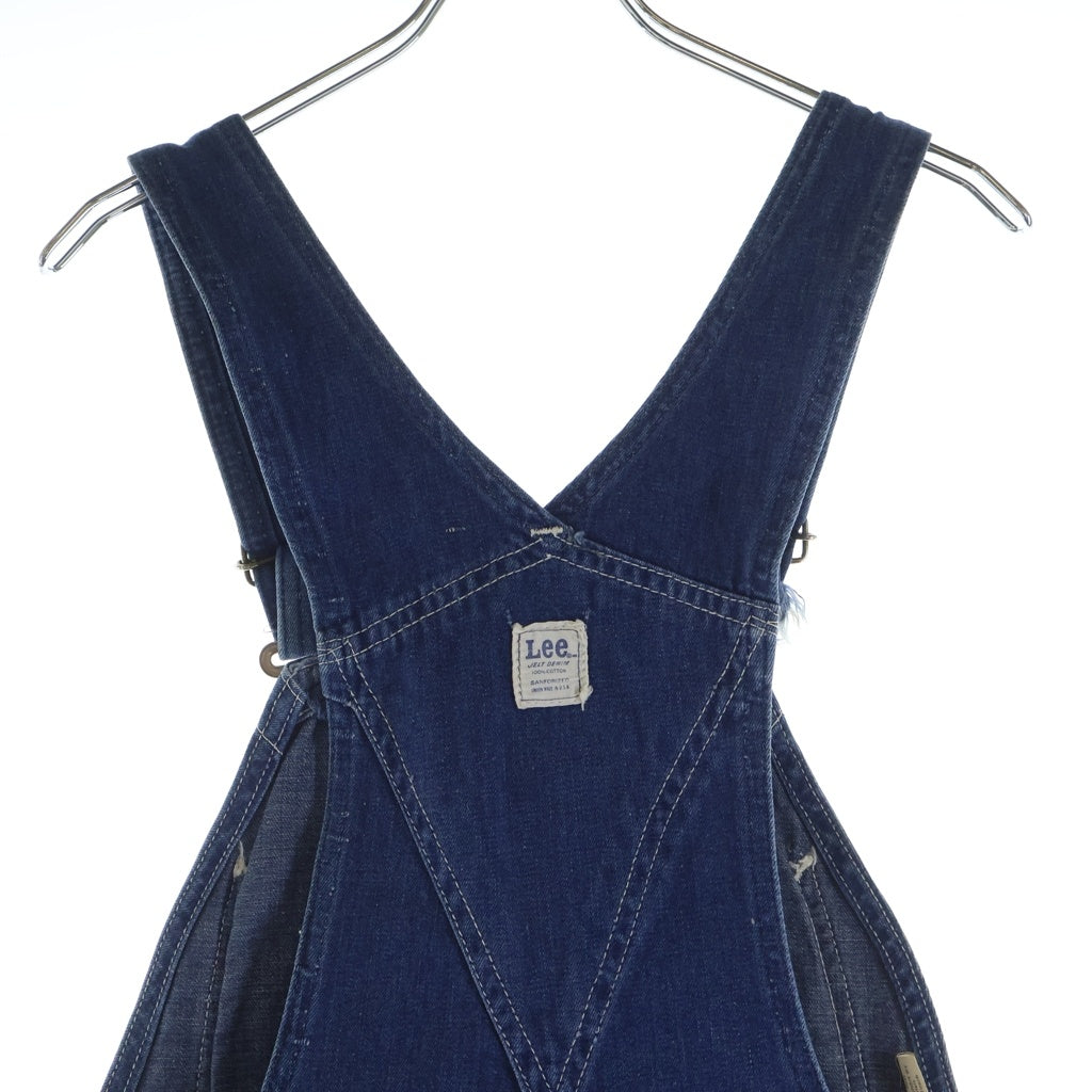 LEE(リー) 70s VINTAGE JELT DENIM デニムオーバーオール パンツ インディゴブルー
