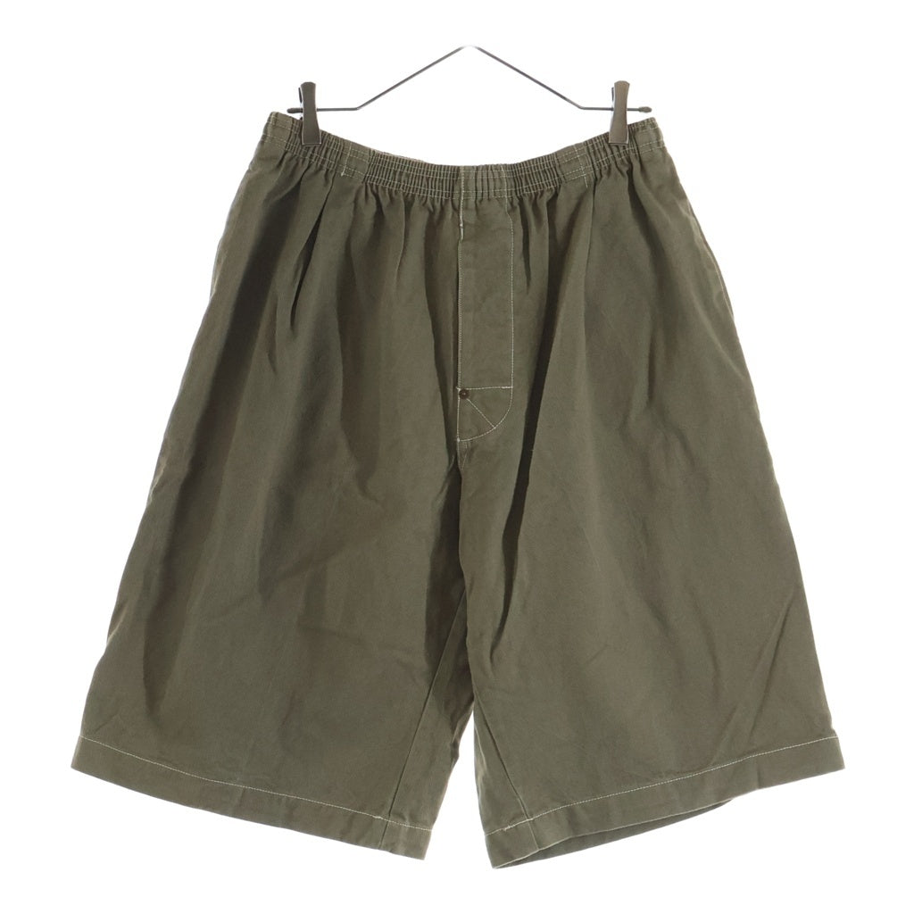 STUSSY(ステューシー) 80s OLD 黒タグ イージーショーツ ハーフパンツ カーキ