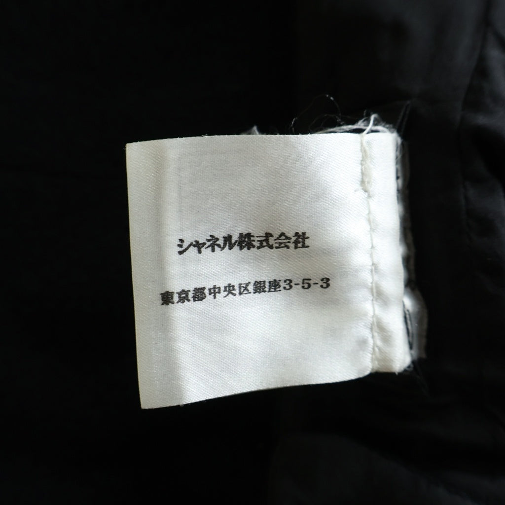 CHANEL(シャネル) 07A ココマークボタン ウール ミディアム スカート ブラック レディース P31379V20708