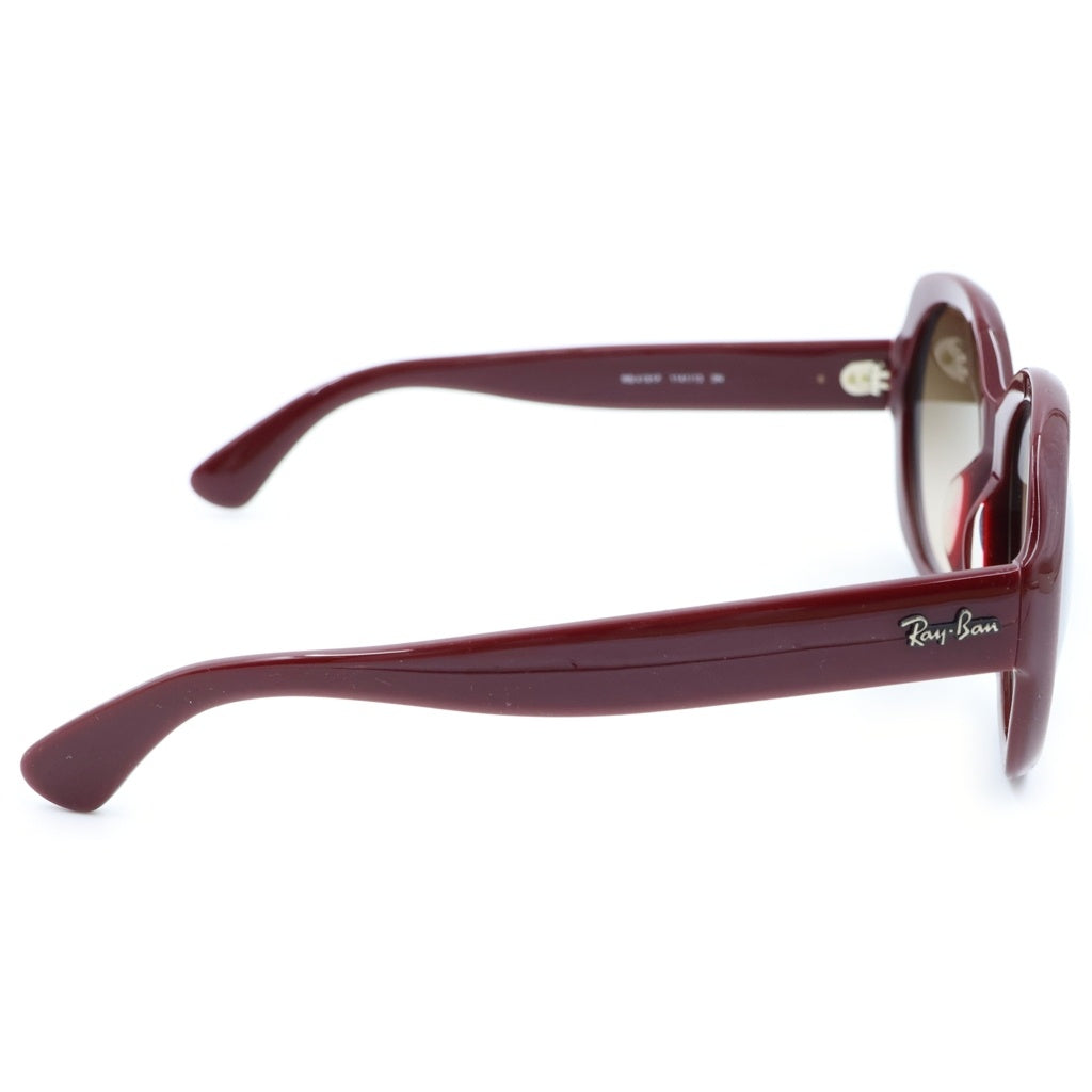 Ray Ban(レイバン) RB4191F ラウンド サングラス アイウェア カラーレンズ メガネ 眼鏡 ボルドー レディース