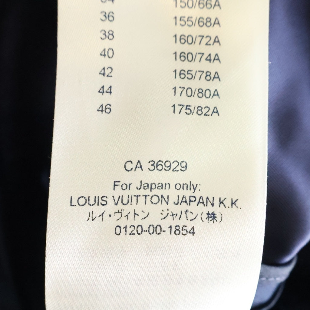 LOUIS VUITTON(ルイヴィトン) バミューダショーツ ショートパンツ ハーフワイドカーゴパンツ コットン ポリウレタン ネイビー RW201B OOM FIPO86 レディース