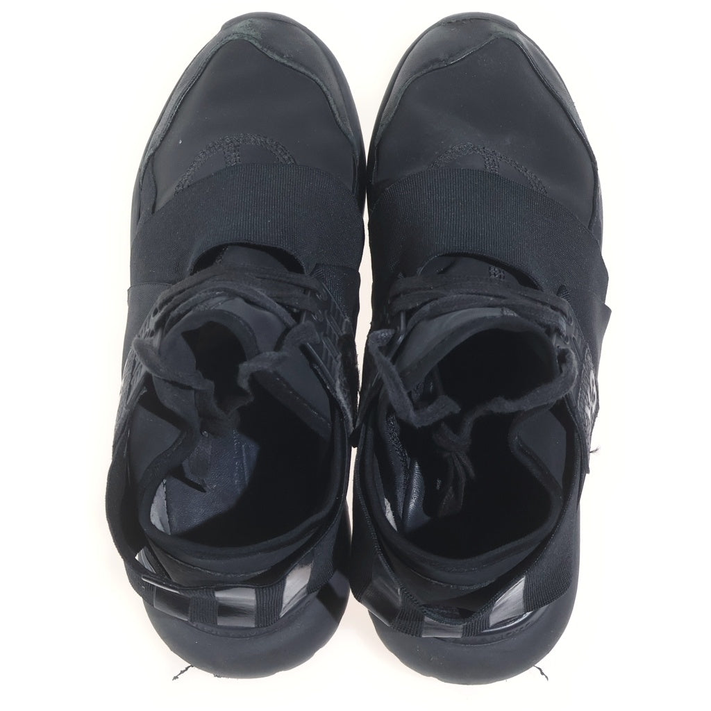 Y-3(ワイスリー) QASA ELLE LACE ローカットスニーカー ランニングシューズ ブラック BB4694 レディース