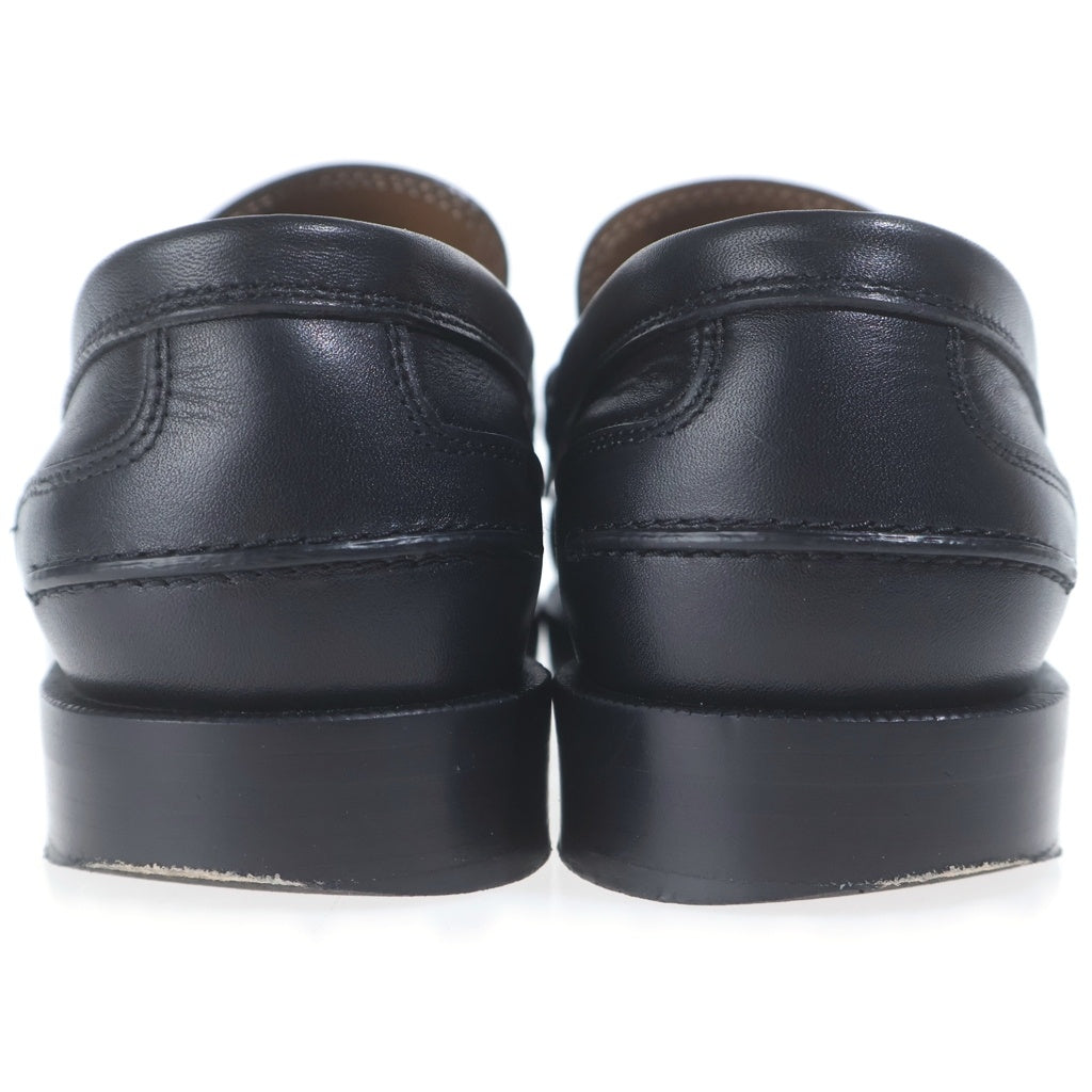 FENDI(フェンディ) Baguette Loafer バゲットローファー 革靴 シューズ FFバックル レザー ブラック 8D8450 レディース