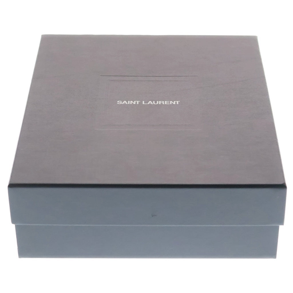 SAINT LAURENT PARIS(サンローランパリ) ルー ミニバック チェーンショルダーバッグ ブラック レザー 612579 ブラック金具 レディース