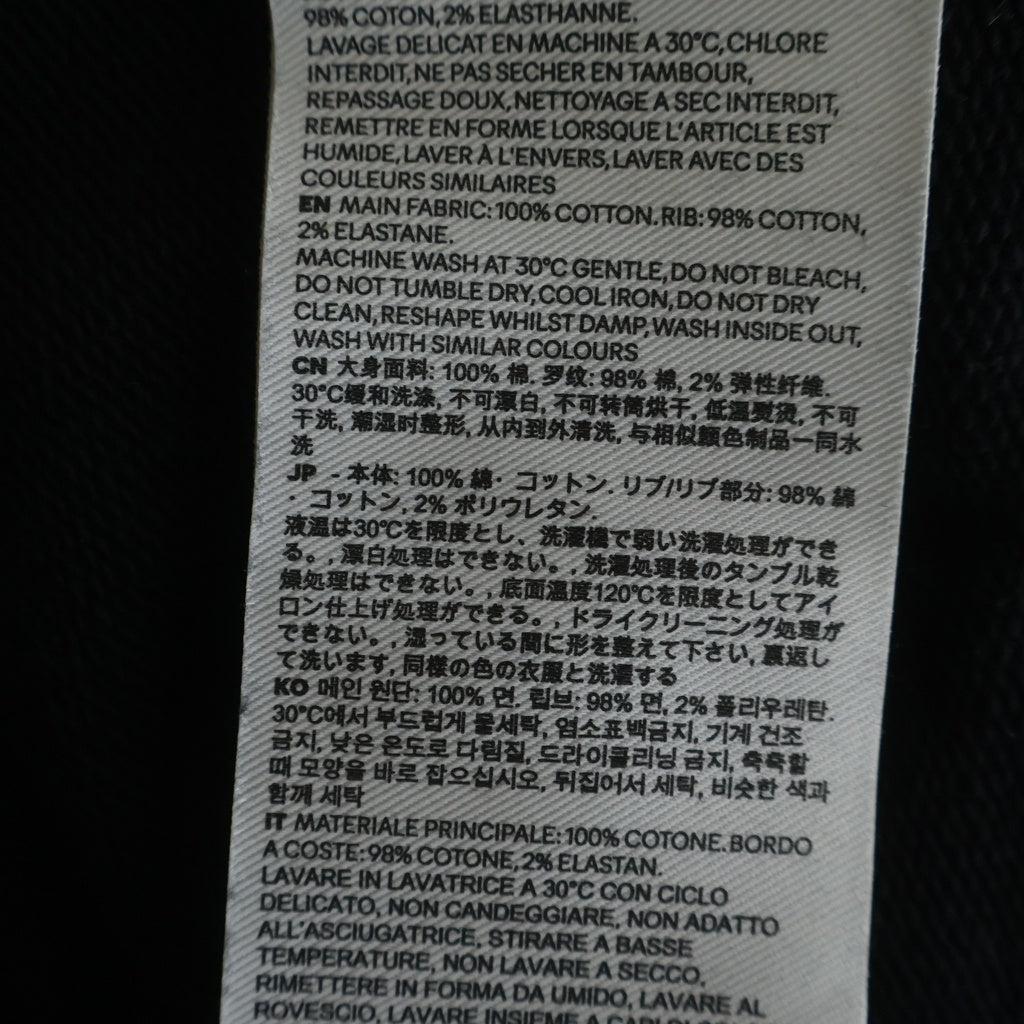 ami paris(アミパリス) ハートワッペンクルーネックトレーナー スウェット ブラック #XL