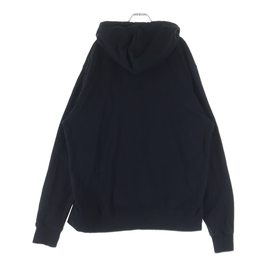 BALMAIN(バルマン) ワッペンロゴ プルオーバー スウェットパーカー フーディー ブラック JT047JB53