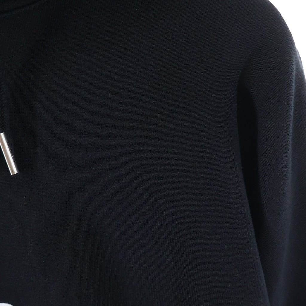 GIVENCHY(ジバンシィ) ロゴプリント フーディー プルオーバーパーカー ブラック BMJ0HC3Y8N