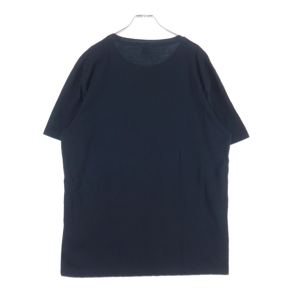 Berluti(ベルルッティ) フロントロゴ 半袖 Tシャツ カットソー ブラック R18JRS51JAEK