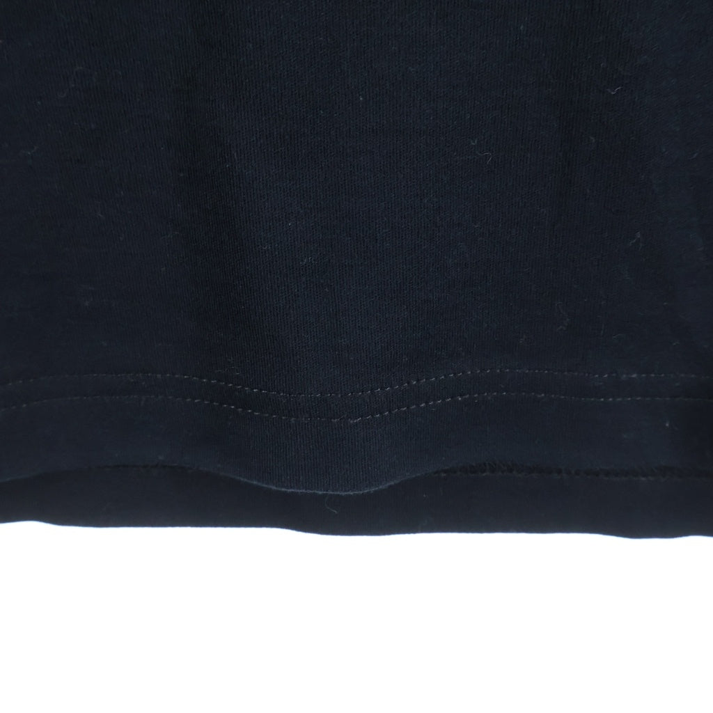 Berluti(ベルルッティ) フロントロゴ 半袖 Tシャツ カットソー ブラック R18JRS51JAEK