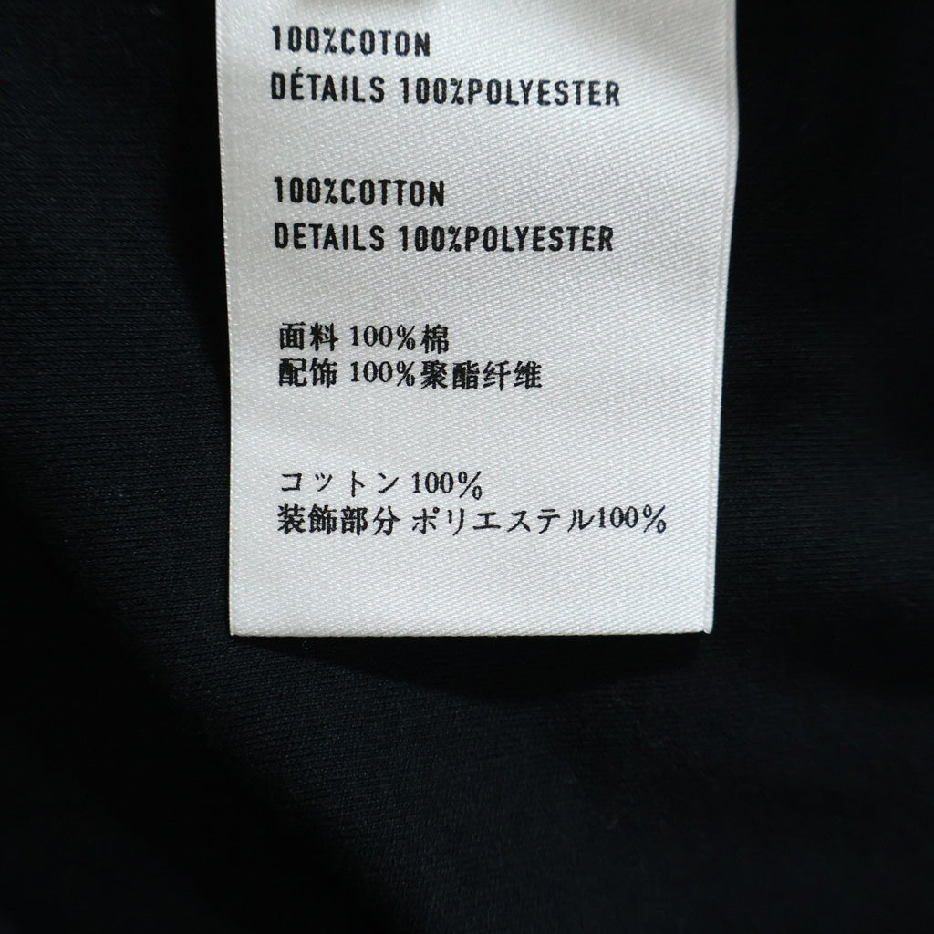 Berluti(ベルルッティ) フロントロゴ 半袖 Tシャツ カットソー ブラック R18JRS51JAEK