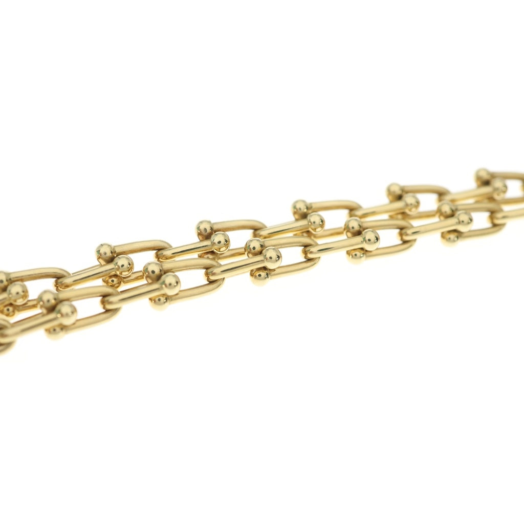 TIFFANY & Co.(ティファニー) ハードウェア スモールリンク ネックレス Au750YG 39.3g 箱 レディース