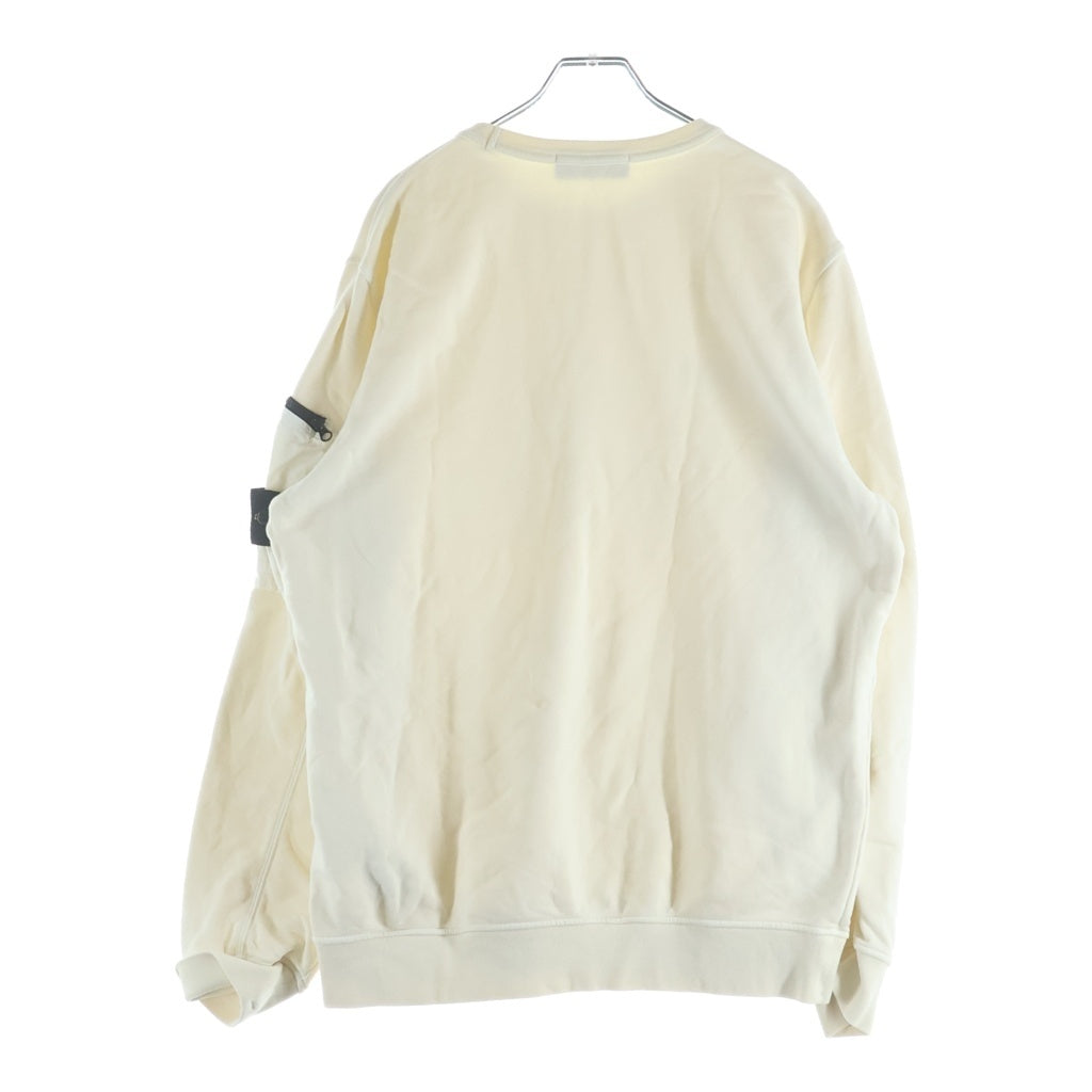 STONE ISLAND(ストーンアイランド) ワッペンロゴ プルオーバー スウェットトレーナー ベージュ K1S156100003S0123