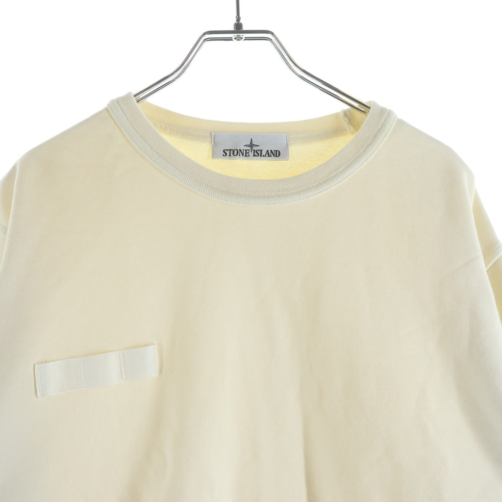 STONE ISLAND(ストーンアイランド) ワッペンロゴ プルオーバー スウェットトレーナー ベージュ K1S156100003S0123