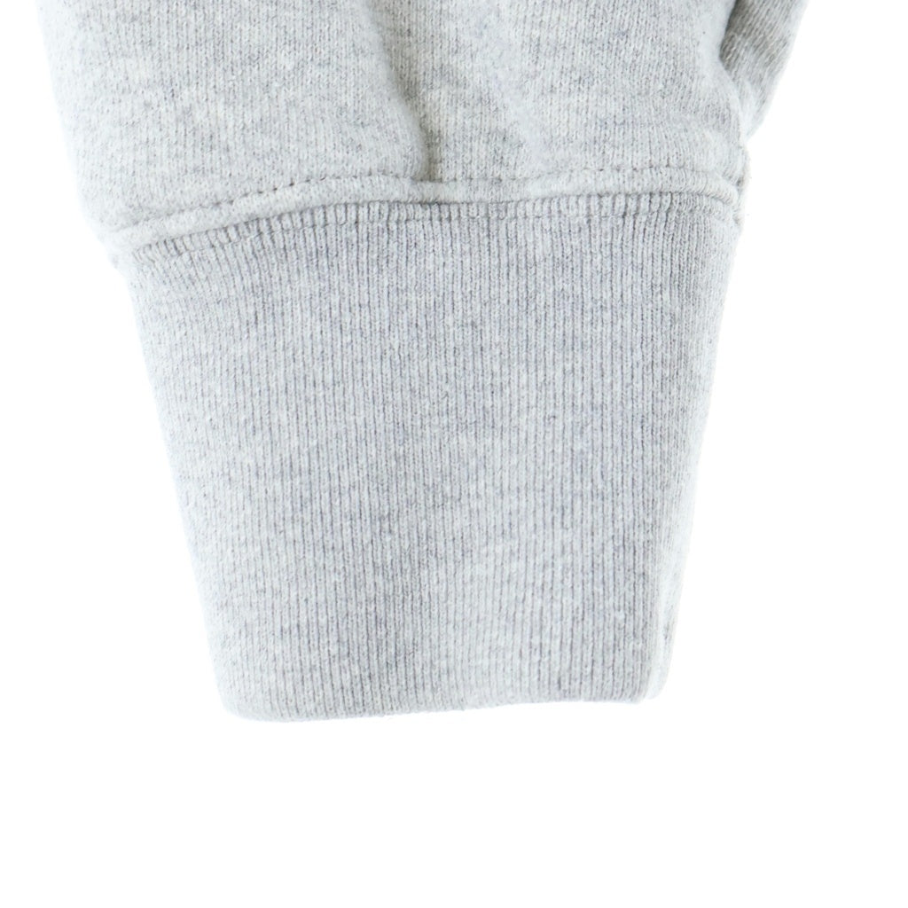 JIL SANDER +(ジルサンダープラス) 23AW ロゴプリント プルオーバースウェットパーカー フーディー グレー J47GU0002 J20010