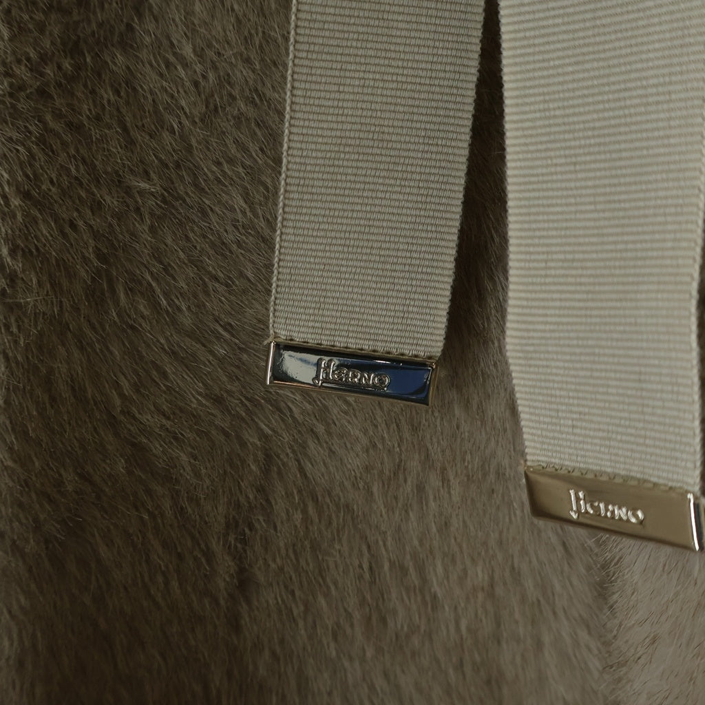 HERNO(ヘルノ) ファーブルゾン ベージュ #42 GI000318D