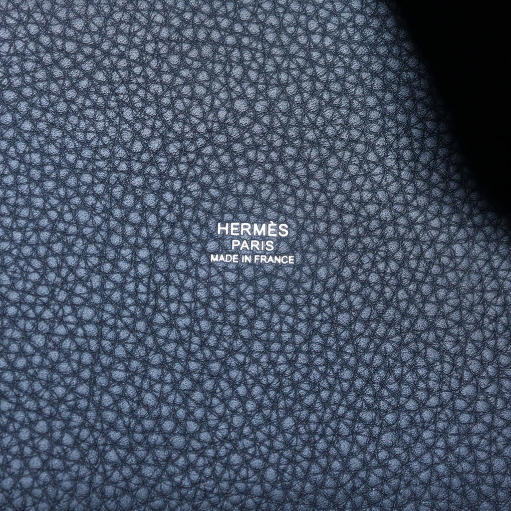 HERMES(エルメス) ピコタンロックPM ノワール トリヨンクレマンス SV金具 K刻印 カデナ・鍵2 レディース
