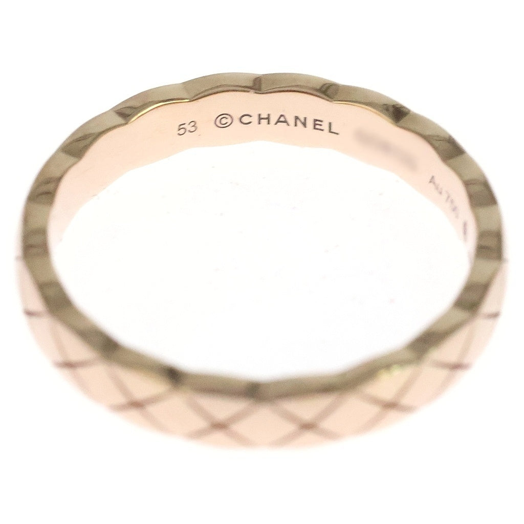 CHANEL(シャネル) ココクラッシュ ミニ リング ピンクゴールド 指輪 750PG J11785