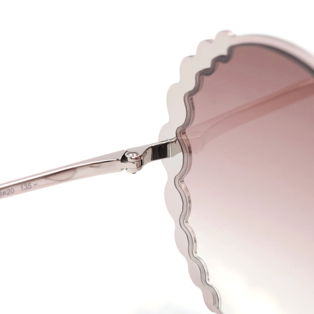 FENDI(フェンディ) FF 0324/S RIBBONS & CRYSTALS ラインストーン ラウンドフレーム サングラス アイウェア カラーレンズ ピンク レディース