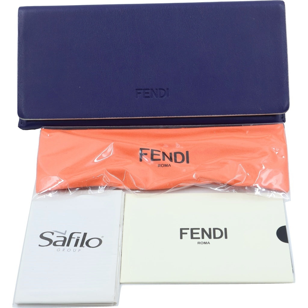 FENDI(フェンディ) FF 0317/S スクエア サングラス アイウェア メガネ 眼鏡 カラーレンズ ブルー UF104BTLBN