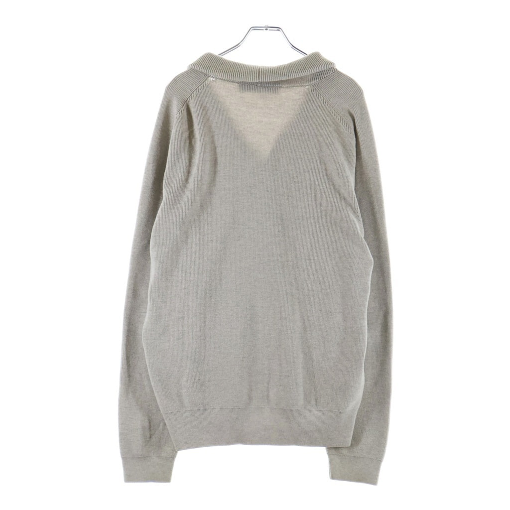 LOUIS VUITTON(ルイヴィトン) 14AW Shawl Collar Cardigan ショールカラー ウールニットカーディガン グレー RM142Q H6N47WK84
